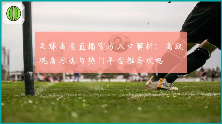 足球高清直播官方入口解析：高效观看方法与热门平台推荐攻略